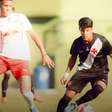 Com expulsão, Vasco tropeça em casa e perde para o Bragantino no Brasileirão Sub-20