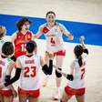 Japão ganha a sexta, mas não tira o Brasil da liderança da VNL