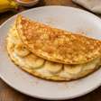 Crepioca de banana com queijo: opção prática e equilibrada para o café da manhã ou lanche