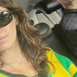 Enteada de Carlo Ancelotti aposta em look estiloso para torcer pelo Brasil no segundo jogo da Copa