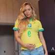 Barrigão de 6 meses e bolsa de R$ 135 mil: esposa de Endrick, Gabriely Miranda agita web ao ostentar evolução da 1ª gravidez e puro luxo