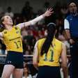 Julia Bergmann: Top 5 da VNL em pontuação, saque e recepção