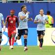 Uruguai segue tabu de 36 anos de não vencer jogos de Copa do Mundo sem Luís Suarez desde 1990