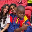 Irmão caçula de Lamine Yamal conquista as redes e acompanha astro na Copa