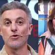 Luciano Huck leva invertida de Déa Lúcia ao falar sobre traição no 'Domingão': 'Você apanha'
