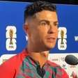 Cristiano Ronaldo se irrita com pergunta sobre Messi