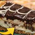 Torta holandesa com um creme de baunilha maravilhoso e cobertura de chocolate brilhante