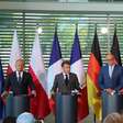 Líderes europeus reforçam apoio à Ucrânia, enquanto bombardeios russos matam trabalhadores de ONG norueguesa