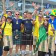 Escoceses fazem festa, mas torcida do Brasil dominam clima no Hard Rock Stadium
