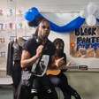 Black Pantera visita alunos que fizeram trabalho escolar sobre a banda