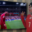 Em casa, Georgina Rodríguez comemora primeiro gol de Cristiano Ronaldo pela TV