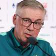 Ancelotti diz que Neymar pode jogar 90 minutos e que jogo contra a Escócia será mais difícil do que com o Haiti