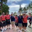 'Exército de Tartan': onda azul invade Miami, e escoceses prometem barulho contra brasileiros em jogo decisivo