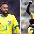 Neymar pode igualar marca histórica de Pelé com a camisa 10 se entrar em campo contra a Escócia