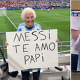 'Fã do Messi de 100 anos': conheça a vovó que já pediu o craque em casamento e viralizou nas redes sociais