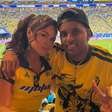 Rodrygo aparece com Maisa em jogo da Seleção e reacende rumores de romance