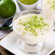 Mousse de limão fit com leite em pó: sobremesa cremosa, refrescante e fácil de preparar