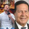 Felipe Pedri critica Mourão após declarações sobre Eduardo Bolsonaro: "O senhor não tem vergonha de aparecer do nada e ainda atrapalhar?"