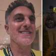 Luciano Huck é obrigado a andar após ser abandonado pela família em estádio