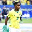 Ficou bravo? Endrick fica frustrado após ter pedido desesperado não atendido por Neymar e Vini Jr