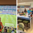 Veja como é o camarote onde Virginia acompanhou o jogo da Seleção