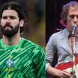 A banda de Rock que o goleiro Alisson, da Seleção, ouve antes dos jogos