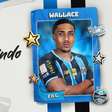 Grêmio anuncia a contratação do zagueiro Wallace