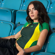 Copa do Mundo: Jade Picon aposta em brasilcore com camiseta da marca dela em parceria com Amir Slama