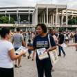 Escolas de Belo Horizonte promovem ação contra trabalho infantil perto da Arena MRV