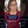 Vídeo: Prefeita comenta óbitos de duas pessoas em situação de rua em Mogi das Cruzes