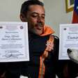 'Tsunami': Conheça cão resgatado das ruas e que ajudou no resgate de vítimas do terremoto na Venezuela