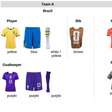 Tudo definido! FIFA divulga uniformes para Brasil x Japão