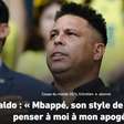 Ronaldo vê Mbappé como sucessor: "Seu estilo lembra o meu apogeu"