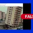 Foto de prédio desabando circula na internet antes de terremotos na Venezuela