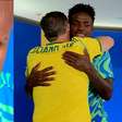 Vini Jr. se emociona com homenagem da avó no Domingão e reforça sonho do hexa: 'Sexta estrela está demorando muito'