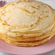 Panquecas com massa de arroz cozido: aproveite sobras