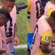 Flagra de Endrick distribuindo chicletes de Ancelotti para jogadores vira meme: 'Vai mofar no banco'