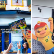 Torcedor quebra televisão de bar com Canarinho Pistola após virada do Brasil na Copa; assista