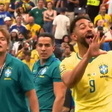 Matheus Cunha rebate provocação do Japão com gesto após classificação do Brasil