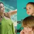 Bruna Biancardi curte passeio em aquário com filhas e Davi Lucca durante folga da Seleção nos EUA
