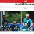 Jornal espanhol vê Brasil pragmático e elogia Ancelotti: "É um mágico"