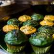 Receita fácil de muffin verde e amarelo para animar o jogo do Brasil