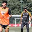 Dorival comanda treino tático e prepara São Paulo para jogo-treino