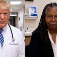 Trump publica vídeo feito com IA onde surge como médico 'curando' artistas opositores ao seu governo