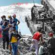O mapa de satélite que mostra a extensão da destruição em La Guaira, a área mais atingida pelos terremotos na Venezuela