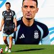 Com clima leve e time na mão, Scaloni faz seu 100º jogo pela Argentina