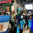 São Paulo ou Buenos Aires? Torcedores fazem festa para empurrar a Argentina contra Cabo Verde