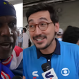 'Você é o pai do Vozinha?': repórter da Globo leva maior susto ao vivo na Copa do Mundo ao descobrir parentesco com goleiro sensação de Cabo Verde