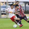 São Paulo fica no empate com o Bragantino em jogo-treino