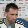 Messi termina jogo contra Cabo Verde com galo na cabeça; veja a imagem